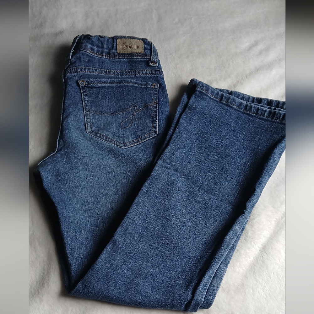 Jordache Girls Dark Blue Bootcut Jeans